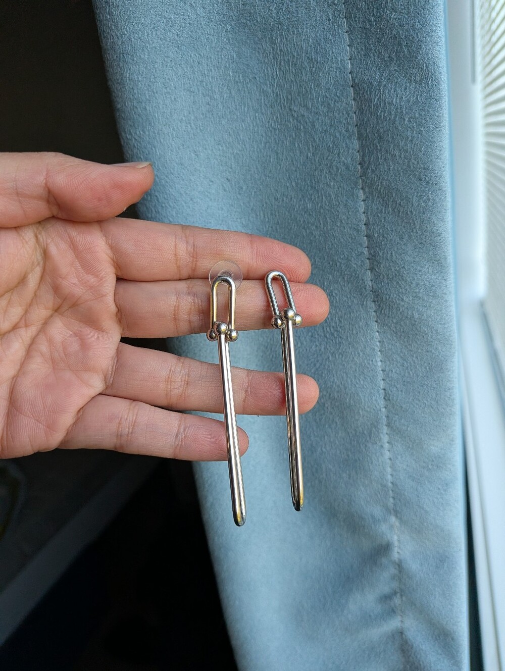 Tiffany Hardwear-Style Earrings